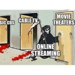 Theaters’ times have come. They were here, but now they're gone. Walt Disney don’t fear the streamer. Take its hand; you'll be able to fly.