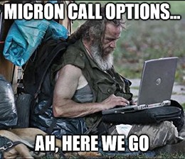 Micron put forward a very cautious outlook for the first quarter.