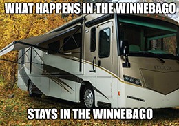 Winnebago crushed fiscal fourth-quarter earnings and revenue estimates.