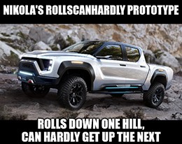 Nikola disappointed on the sales and earnings fronts — no surprise here.