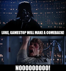 Only gobs of money will turn this company into Ryan’s fever dream … money that GameStop doesn’t have.