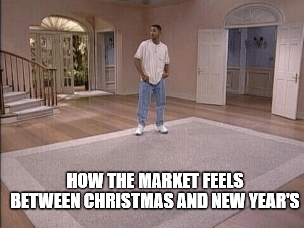Market Meme Christmas New Years