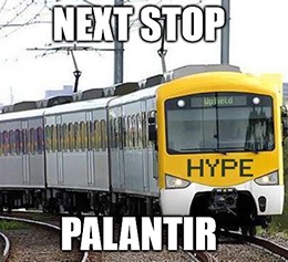 Palantir announced an extended $44.4 million contract with the U.S. Food and Drug Administration.