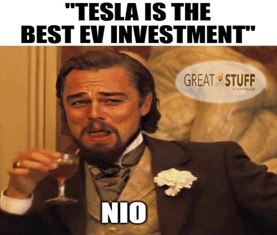 Tesla Best EV Nio Meme