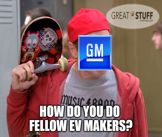 GM Cruise Control EV Meme