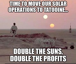 Goldman believes that First Solar already had its day in the sun … that its earnings and margins have peaked, and the stock now faces “cyclical headwinds.”
