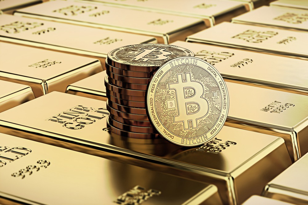 Bitcoin is at an all-time high. Gold traded within $100 of its high on Tuesday. The weak dollar is pushing both of them higher.
