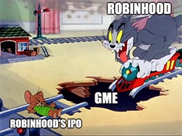 Robinhood's pre-IPO GME problem benefitted SQ meme