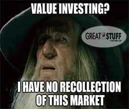 Value investsing? no recollection Gandalf 2021 meme small