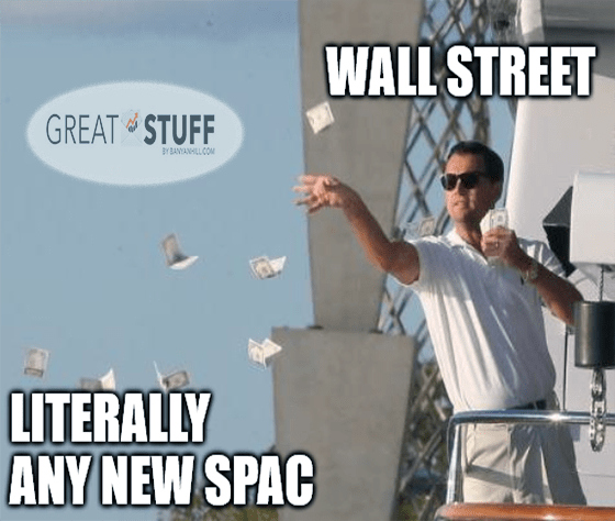 Wall Street's throwing stimulus cash at literally any new SPAC meme big