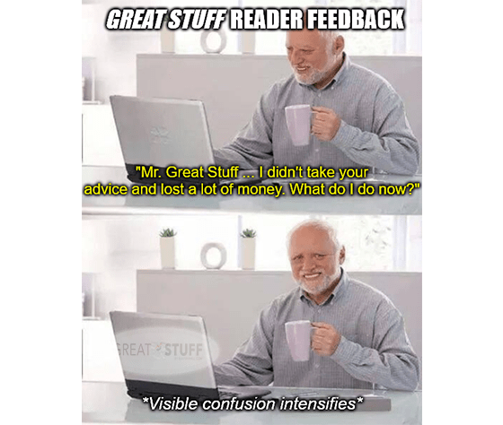 Reader Feedback visible confusion intensifies meme big