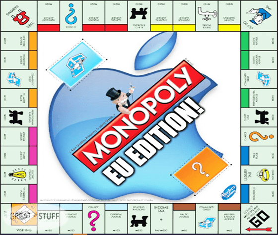 Apple monopoly EU antitrust meme