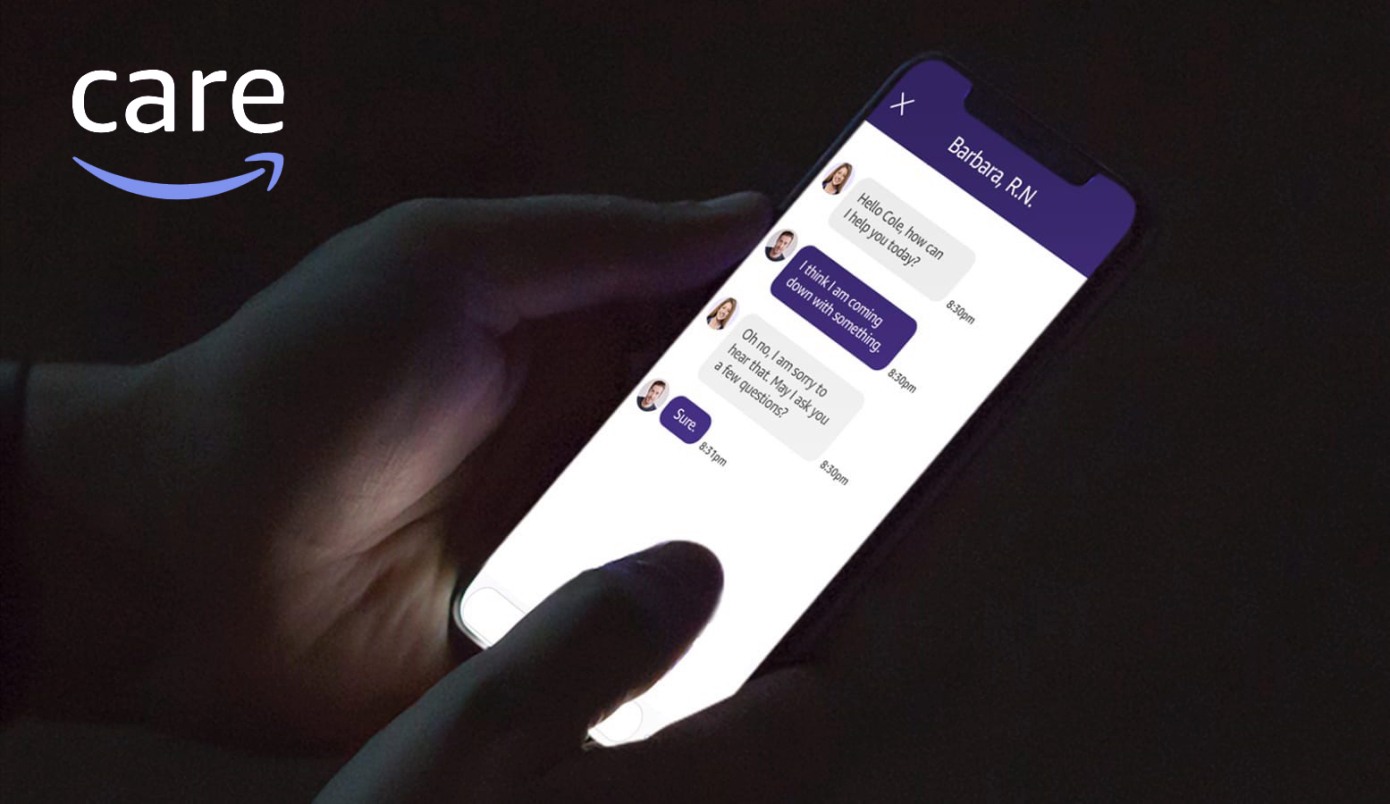 amazon care telehealth app example