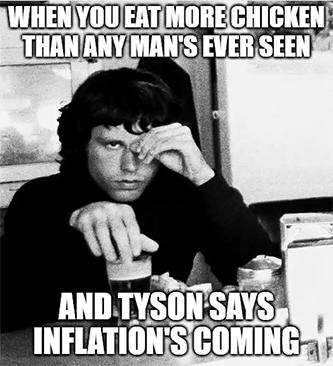 Morrison Tyson eat more chicken any man's ever seen meme