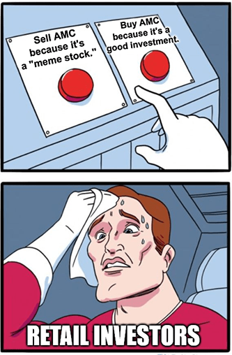 AMC Choices meme stock meme