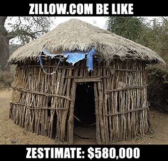 Zillow Zestimate zesty meme