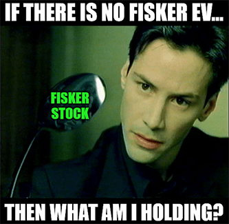No Fisker EV spoon Matrix meme