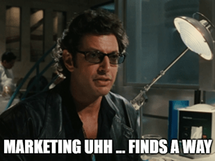 Marketing uhh finds a way in-game advertising meme