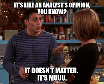 analyst's opinion doesn't matter it's muuuu meme - july jobs gs