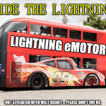 Ride the Lightning eMotors electric bus stock meme small