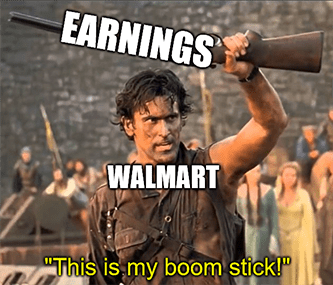 Earnings are Walmart's boom stick 2021 meme - August retail sales edition