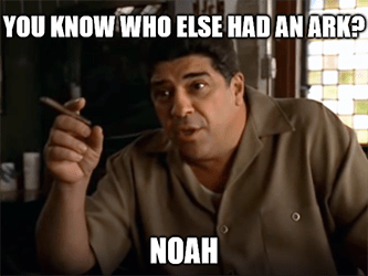Burry Know who else had ARK Noah Sopranos meme