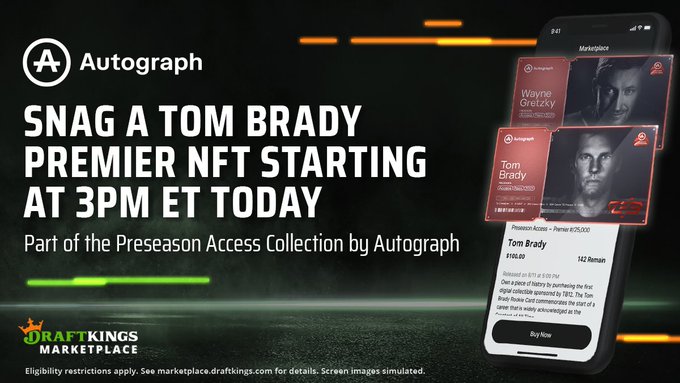 NFTs could be worth millions in the future. That’s why sports icons such as Tom Brady are jumping on the NFT bandwagon.