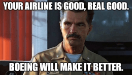 Boeing Your Airline Is Good Meme