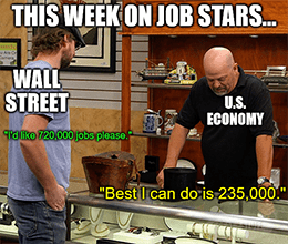 Job Data Stars Best I can do is 235,000 meme small
