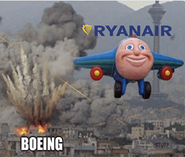 Ryanair Boeing budget don't need more planes meme small