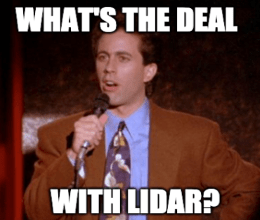 What's the deal with Lidar tech meme