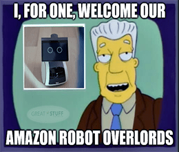 Amazon Astro Robot Overlord Simpsons Meme Small