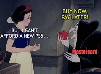 Mastercard Snow White BNPL Meme