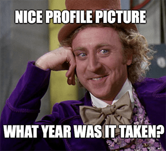 Match Group stock Nice profile pic what year meme