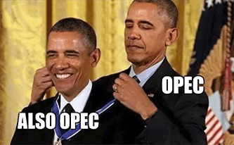 Obama Medal OPEC Meme
