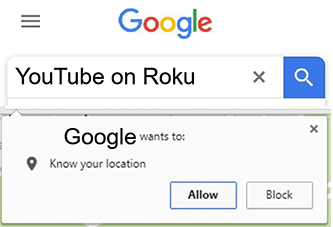 Google Search Roku Image