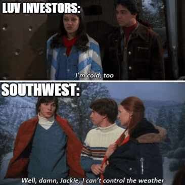 Luv investors 70s show can't control the weather meme