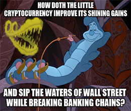 Caterpillar crypto improve shining gains breaking banking gains meme small