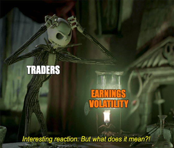 Traders Earnings Volatility Nightmare Before Christmas Meme Big