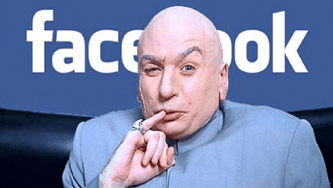 Facebook Dr. Evil outages image issues meme