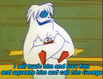 Camer Energy Squeeze Him And Call Him George Meme