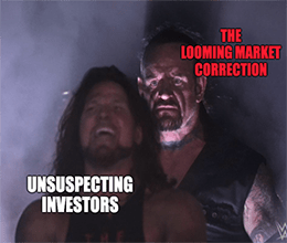 Undertaker Looming Market Correction Unsuspecting Investors Meme
