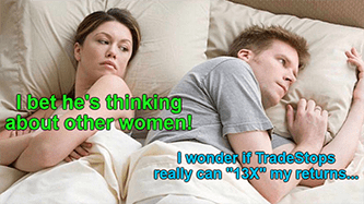 Thinking of Other Women TradeSmith 13X Gains Meme