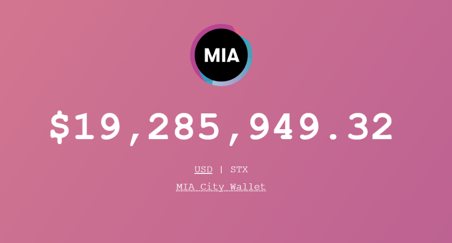 MIA Crypto mining wallet