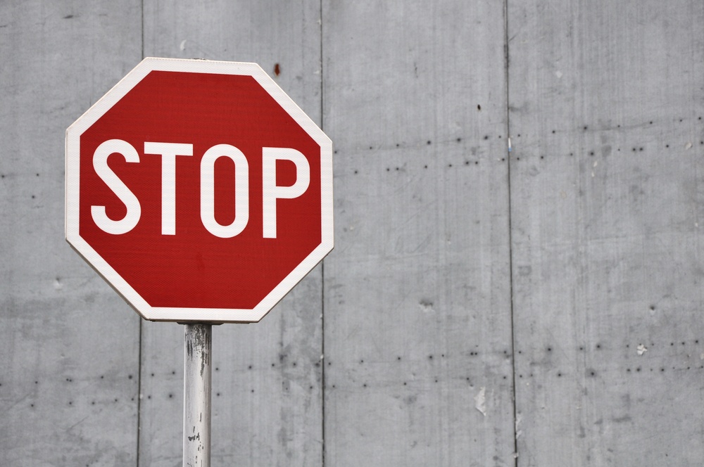 stock market stops