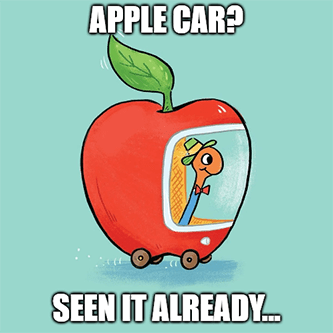 Apple car? Seen it already Scarry meme