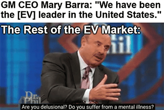 Mary Barra GM Dr Phil Delusion Meme