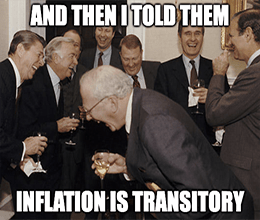 Inflation Is Transitory Old Men Laughing Meme