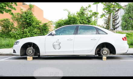 New Apple Car wheels chamois sold separately meme