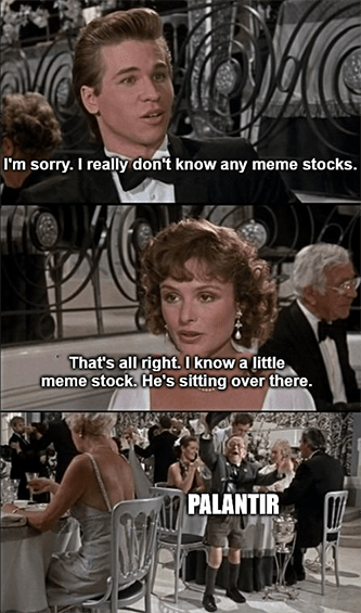 Palantir Meme Stocks Little Guy Meme
